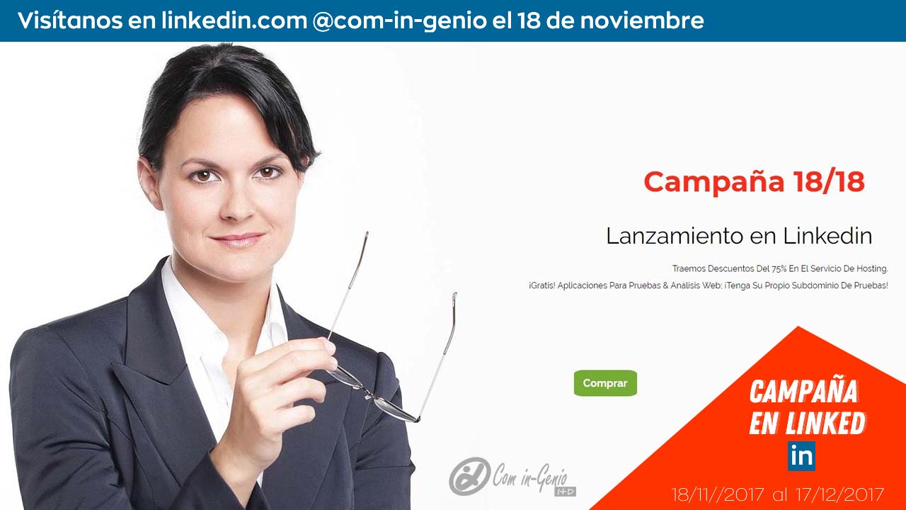 Detalles de la Campaña 18/18 en Linkedin